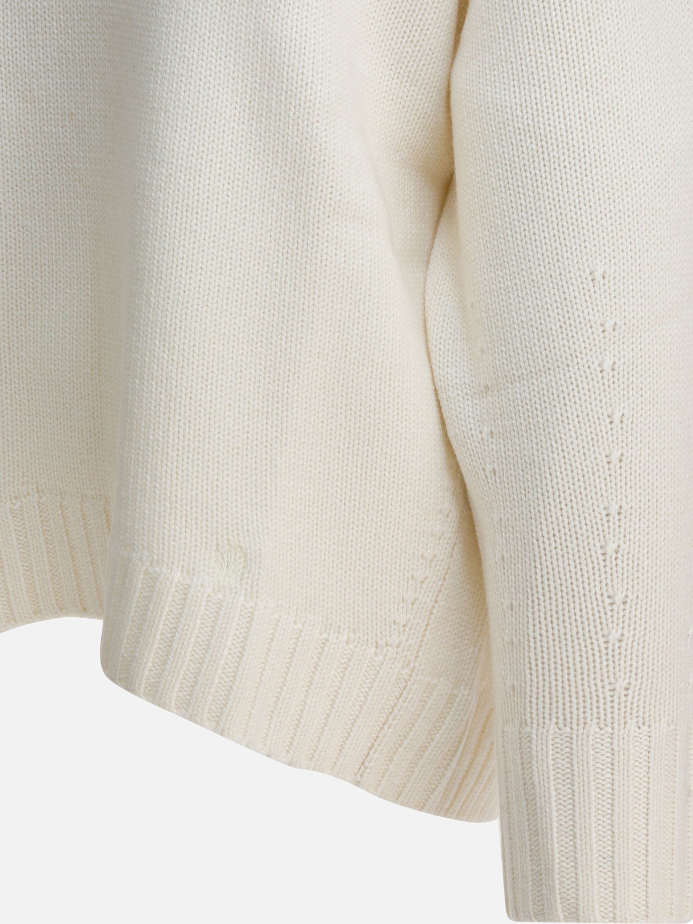 Crewneck sweaters Solid colour  White - LouLou De Saison Women | PDP | VIETTI Online Store | Zoom-Modal_4
