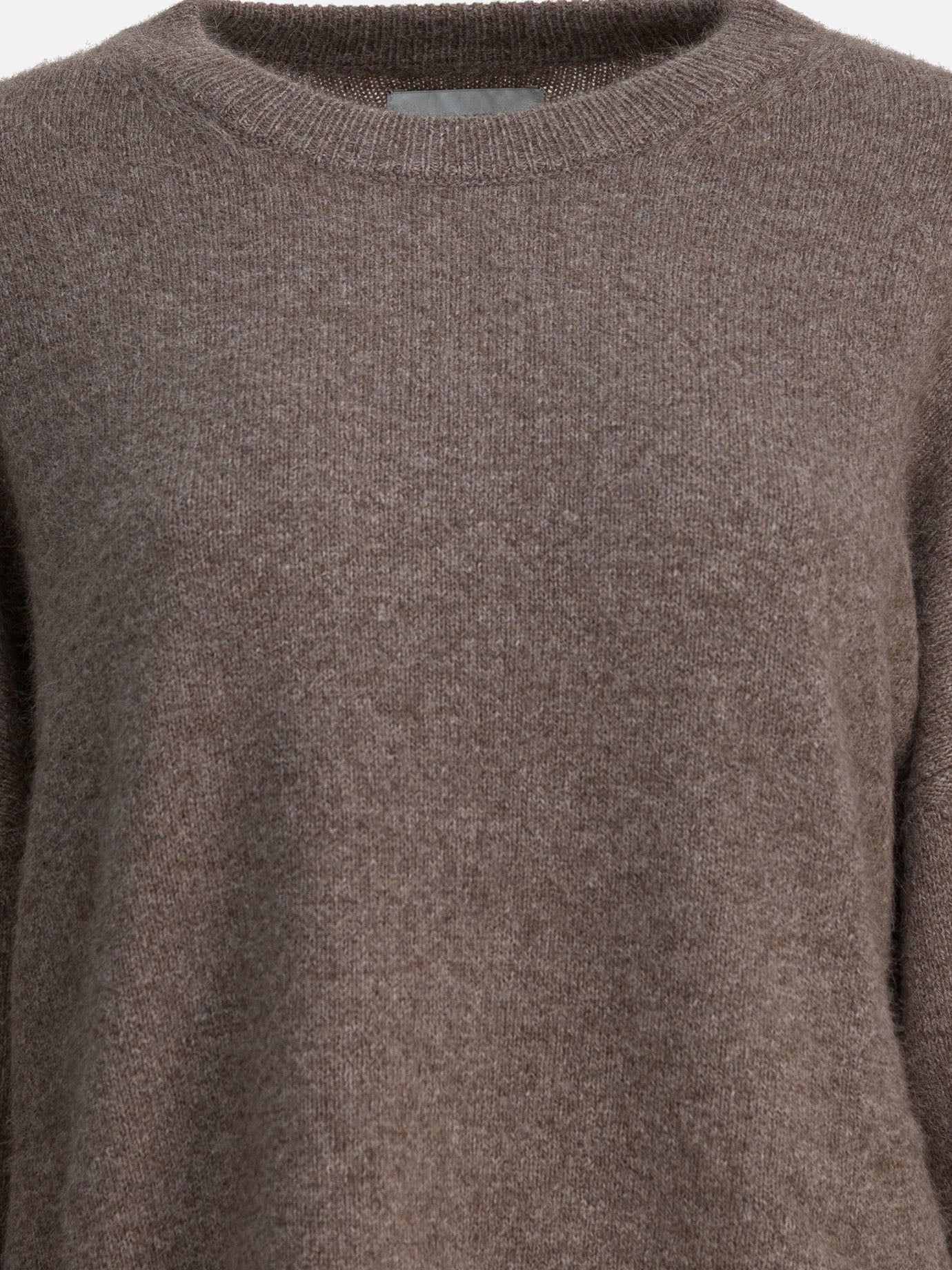Crewneck sweaters Solid colour  Brown - LouLou De Saison Women | PDP | VIETTI Online Store | Zoom-Modal_3

