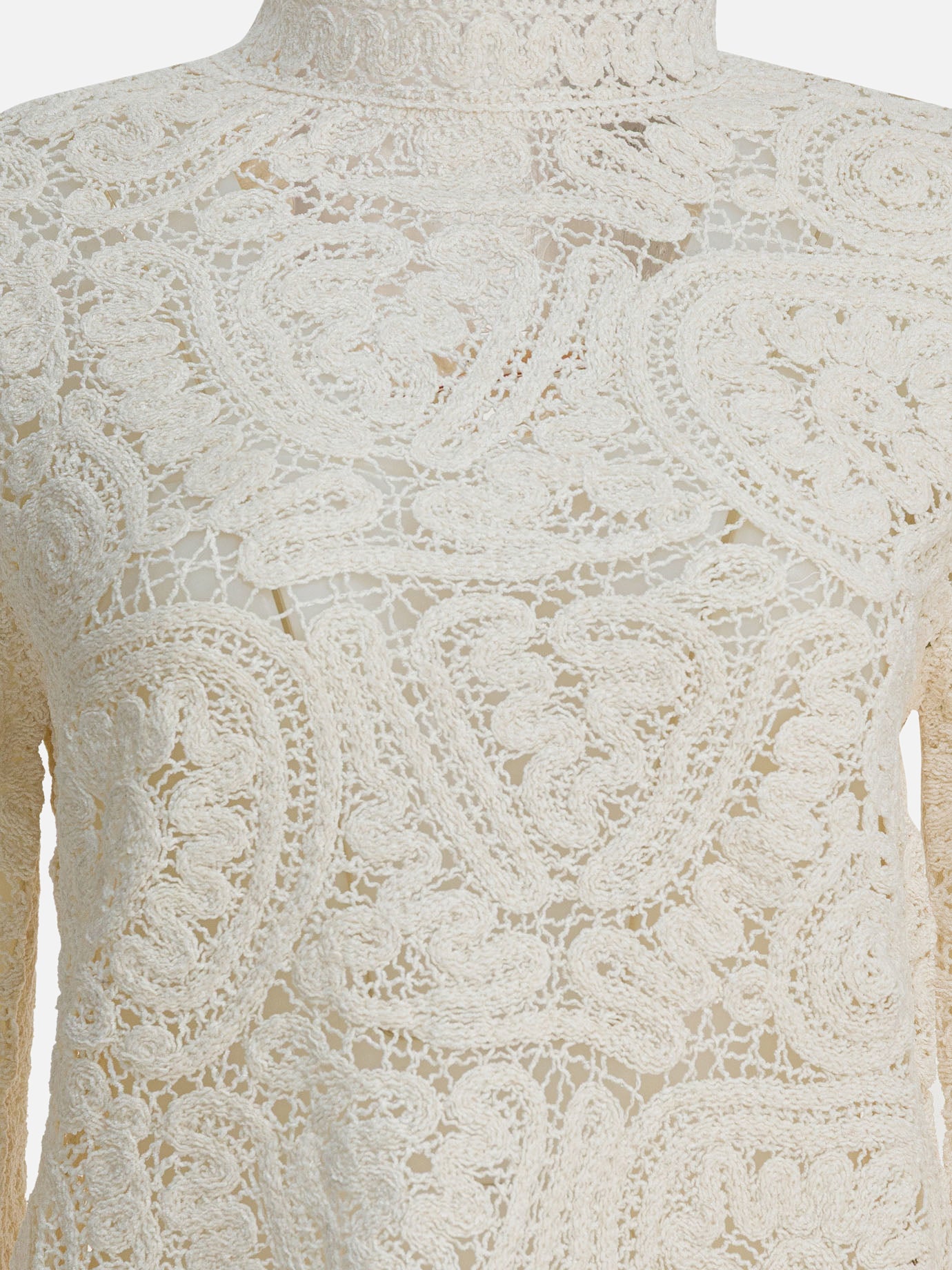 Crewneck sweaters Solid colour  White - LouLou De Saison Women | PDP | VIETTI Online Store | Zoom-Modal_3
