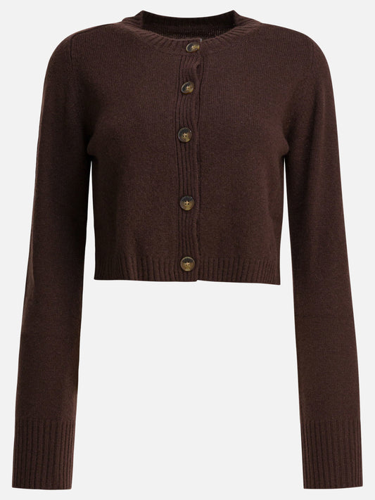 Cardigans Solid colour  Brown - LouLou De Saison Women | PDP | VIETTI Online Store 
