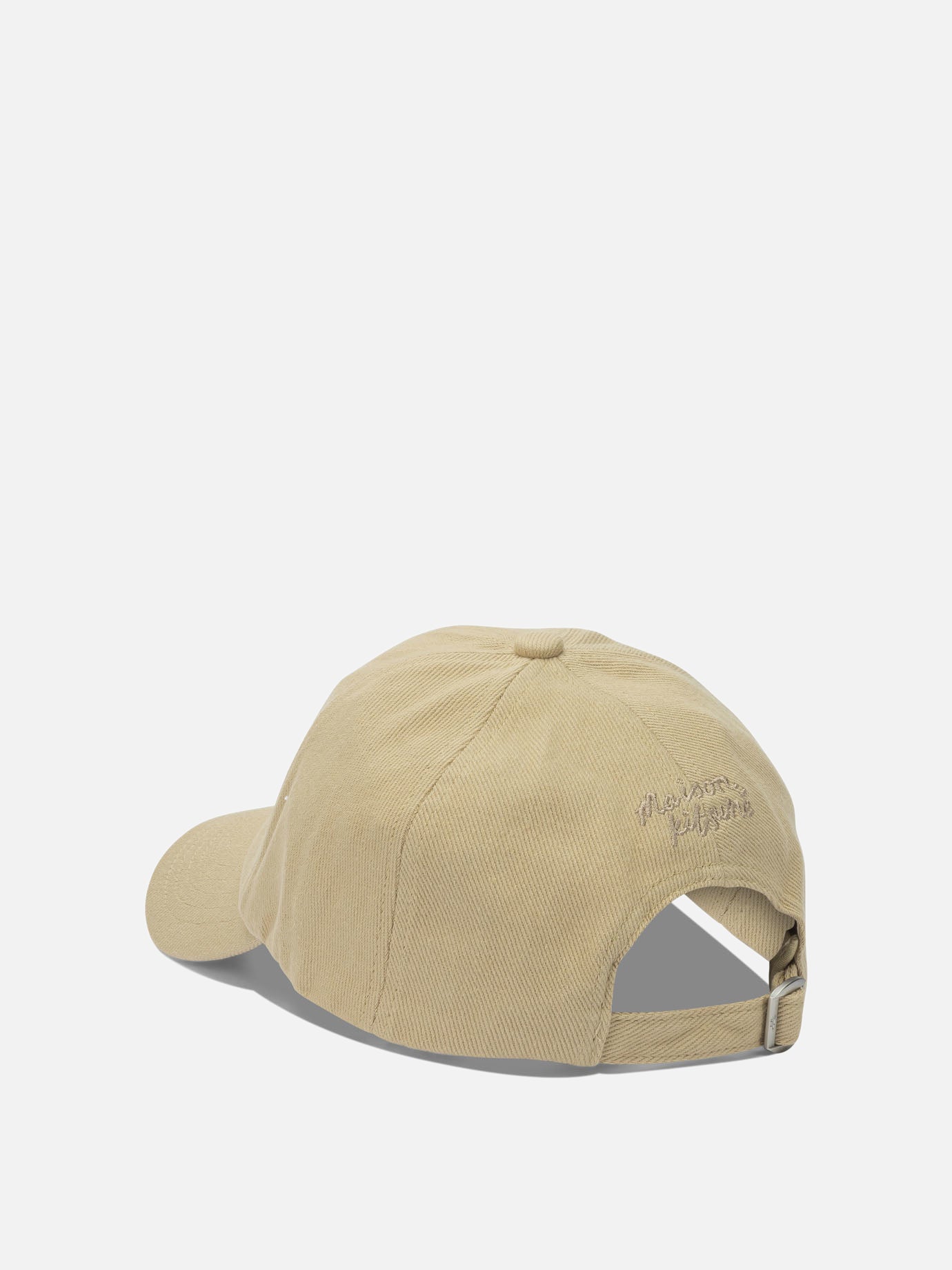 Trucker caps 100% cotton  Beige - Maison Kitsuné Men | PDP | VIETTI Online Store | thumbnail_3