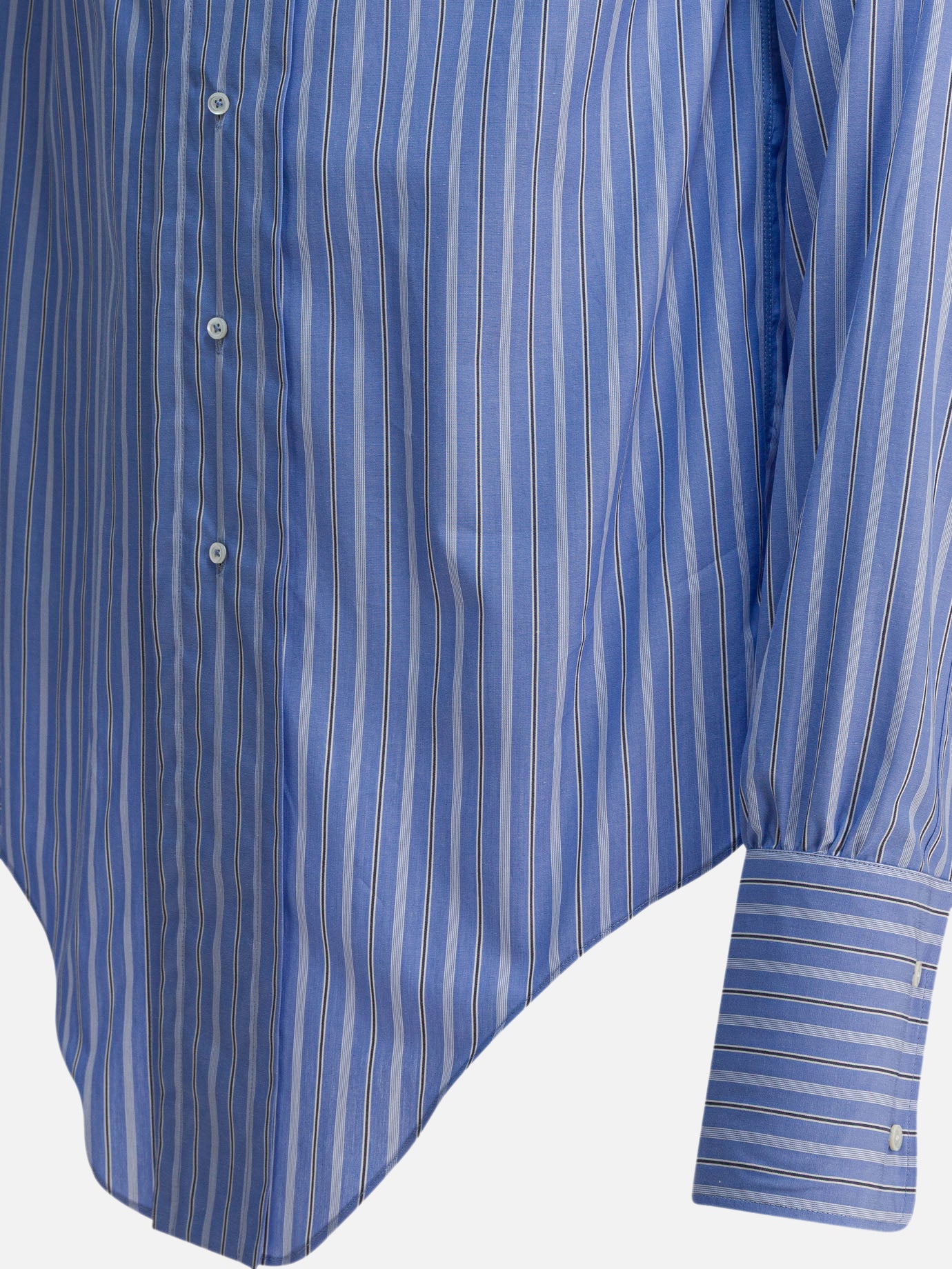 Casual shirts Striped  Light blue - Maison Margiela Women | PDP | VIETTI Online Store | thumbnail_4
