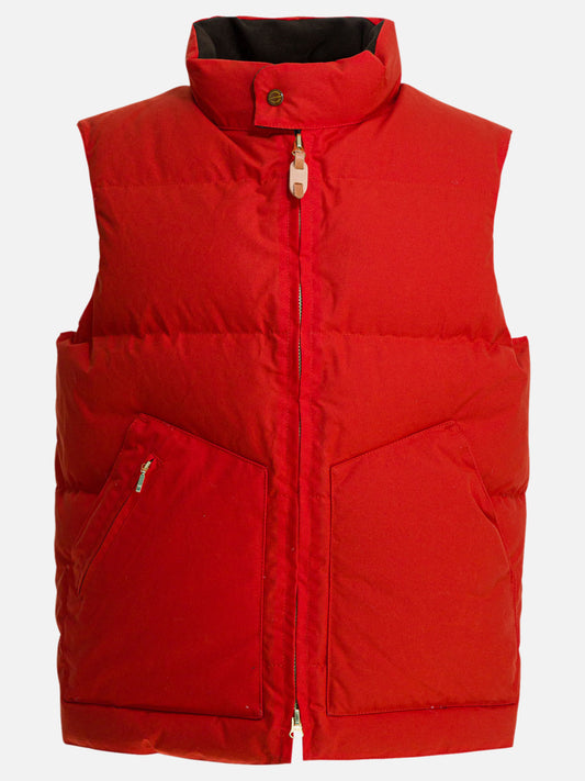 Vest jackets Solid colour  Orange - Manifattura Ceccarelli Men | PLP | VIETTI Online Store 
