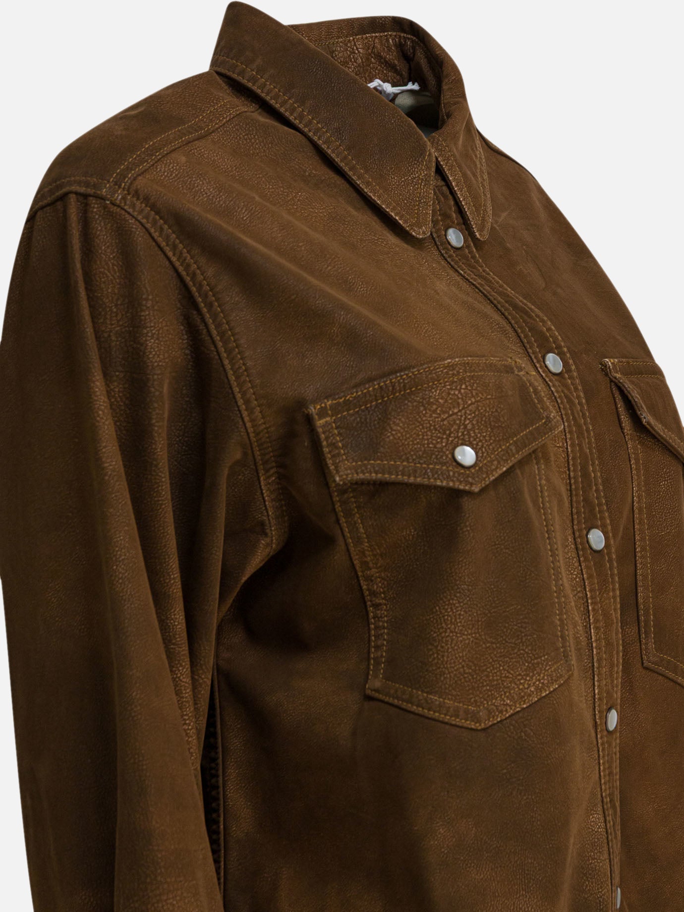 Casual shirts Print  Brown - Marant Étoile Women | PDP | VIETTI Online Store | thumbnail_4
