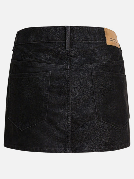 Miniskirts Solid colour  Black - Marant Étoile Women | PLP | VIETTI Online Store | 2
