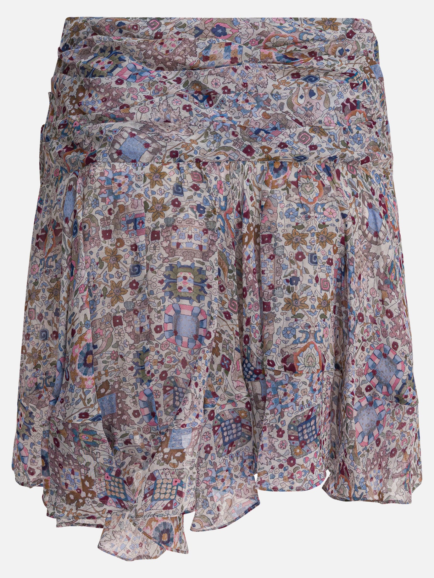 Miniskirts Floral  Beige - Marant Étoile Women | PDP | VIETTI Online Store | Zoom-Modal_2
