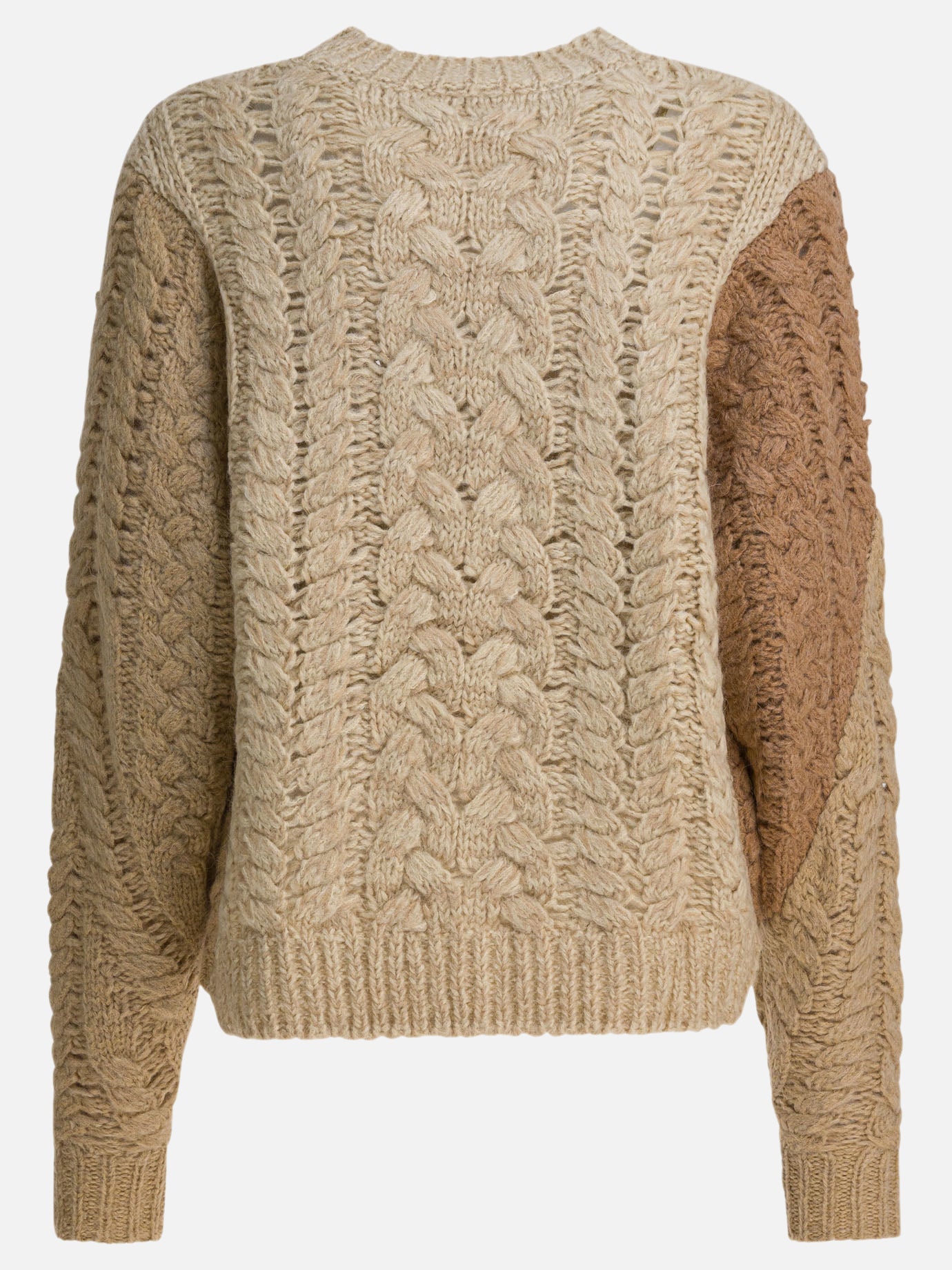 Maglioni girocollo Textured knit  Beige - Marant Étoile Donna | PDP | VIETTI Online Store | thumbnail_2