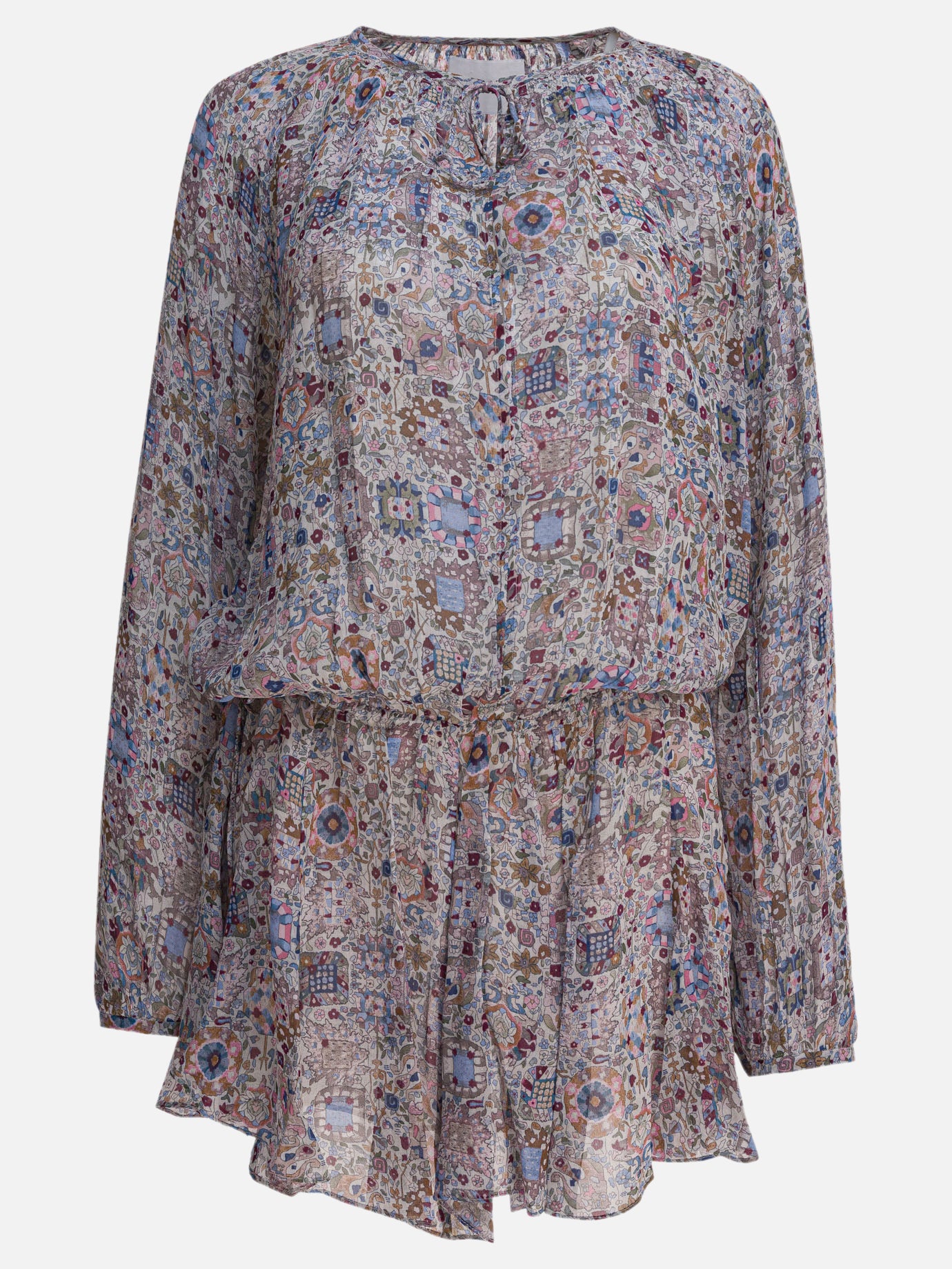 Mini dresses Floral  Beige - Marant Étoile Women | PDP | VIETTI Online Store | Zoom-Modal
