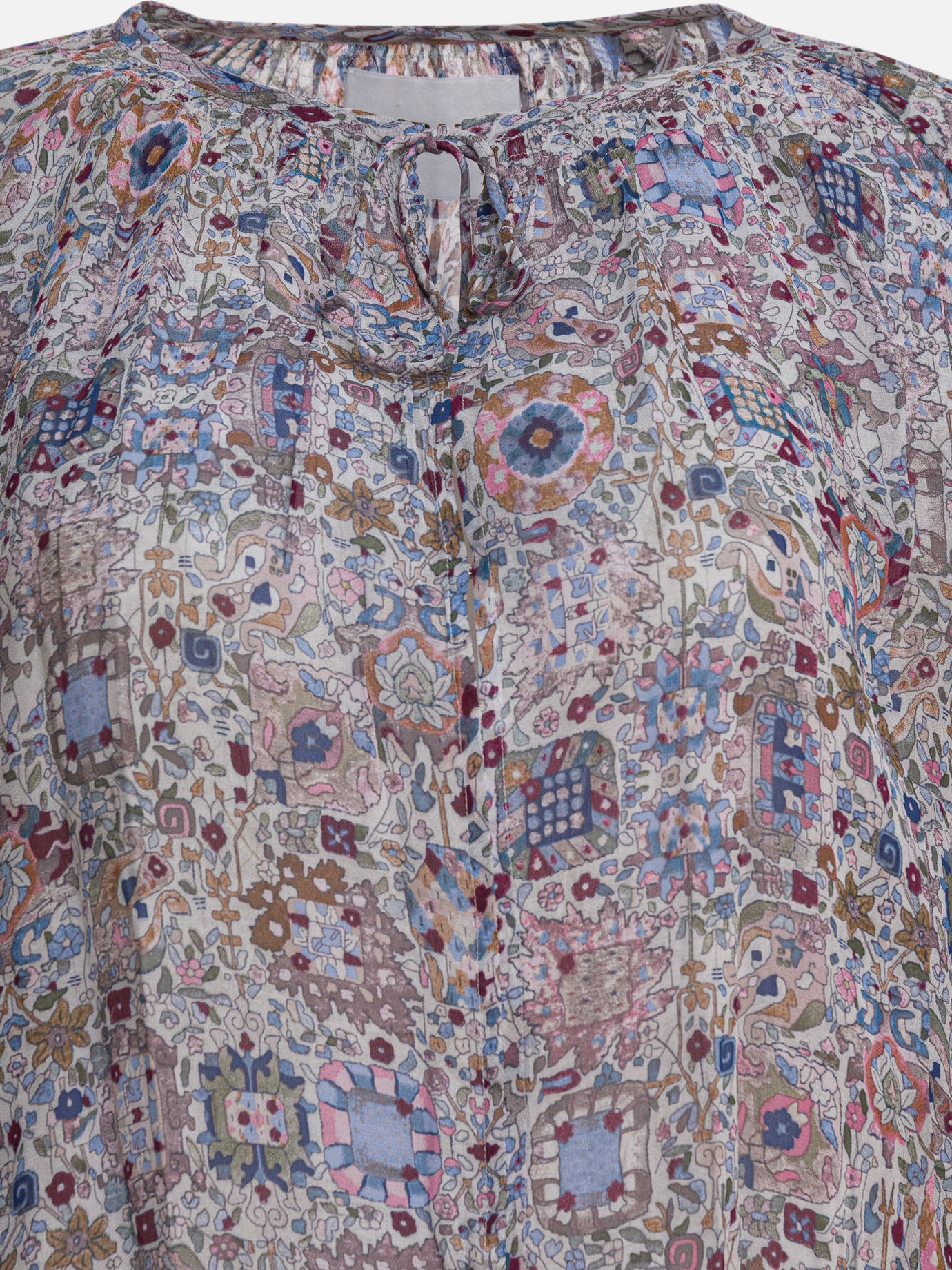 Mini dresses Floral  Beige - Marant Étoile Women | PDP | VIETTI Online Store | thumbnail_3