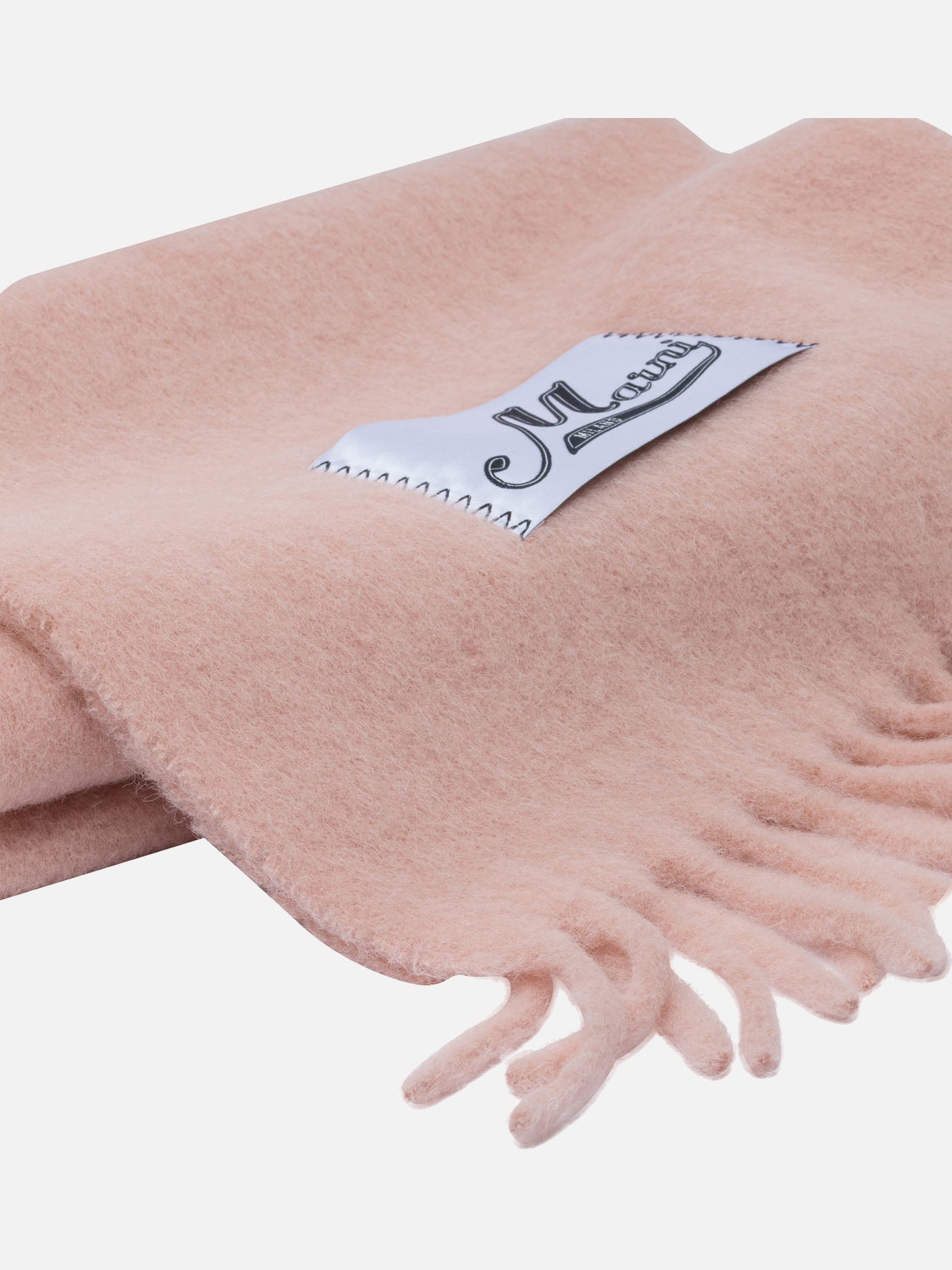 Fringed scarves 80% alpaca 20% polyamide  Pink - Marni Women | PDP | VIETTI Online Store | Zoom-Modal_2

