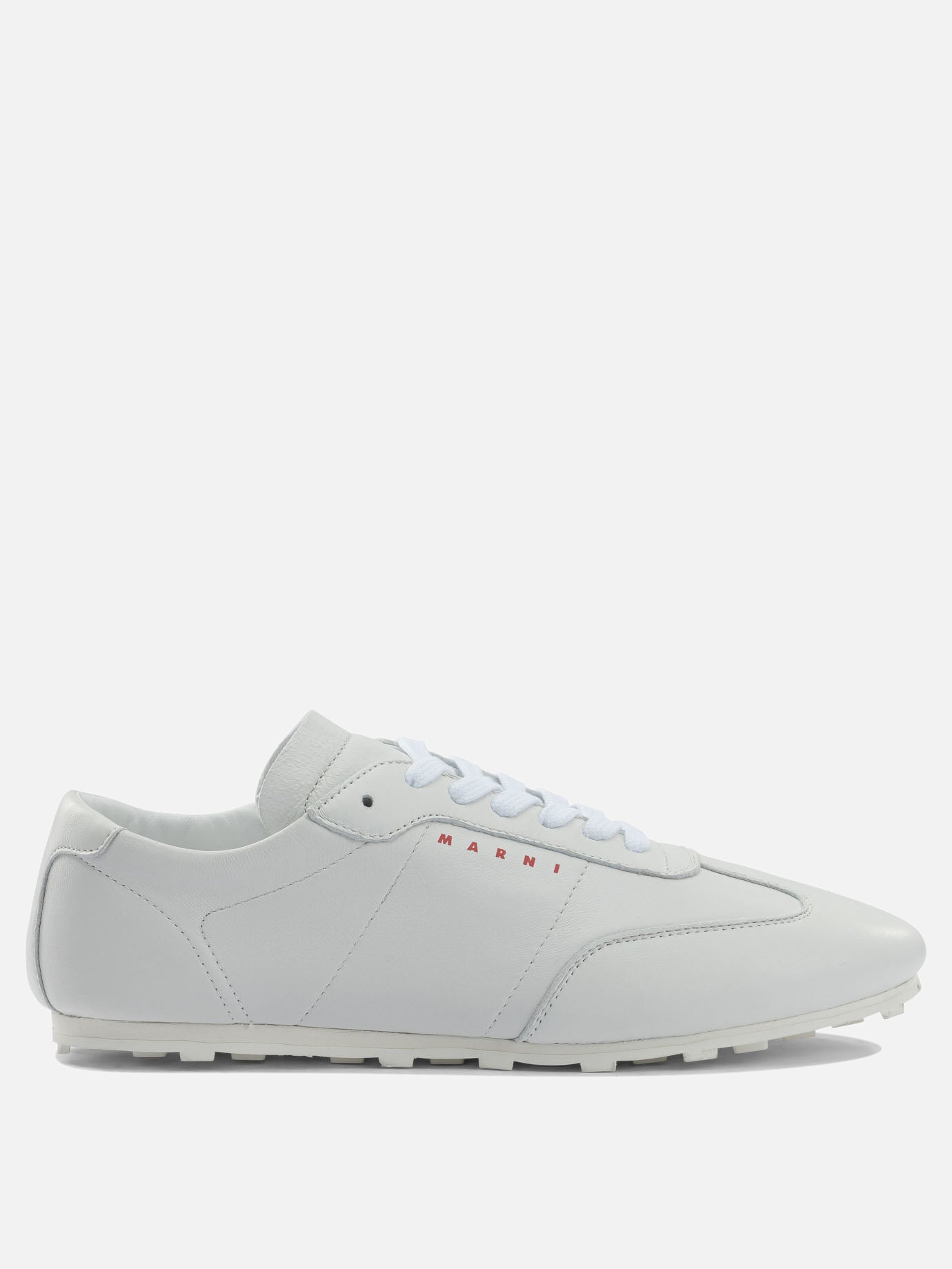 Sneaker basse 100% leather - 100% rubber  Bianco - Marni Donna | PDP | VIETTI Online Store | thumbnail