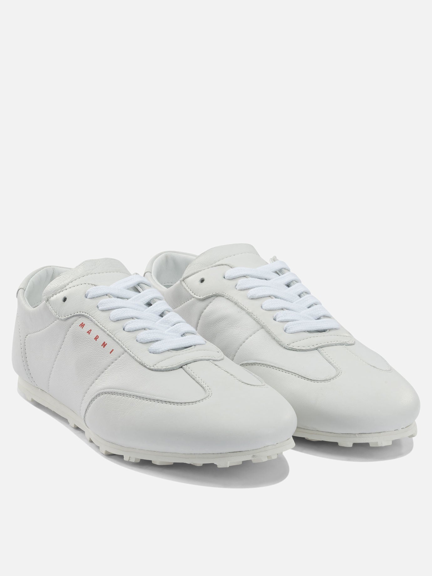 Sneaker basse 100% leather - 100% rubber  Bianco - Marni Donna | PDP | VIETTI Online Store | Zoom-Modal_2
