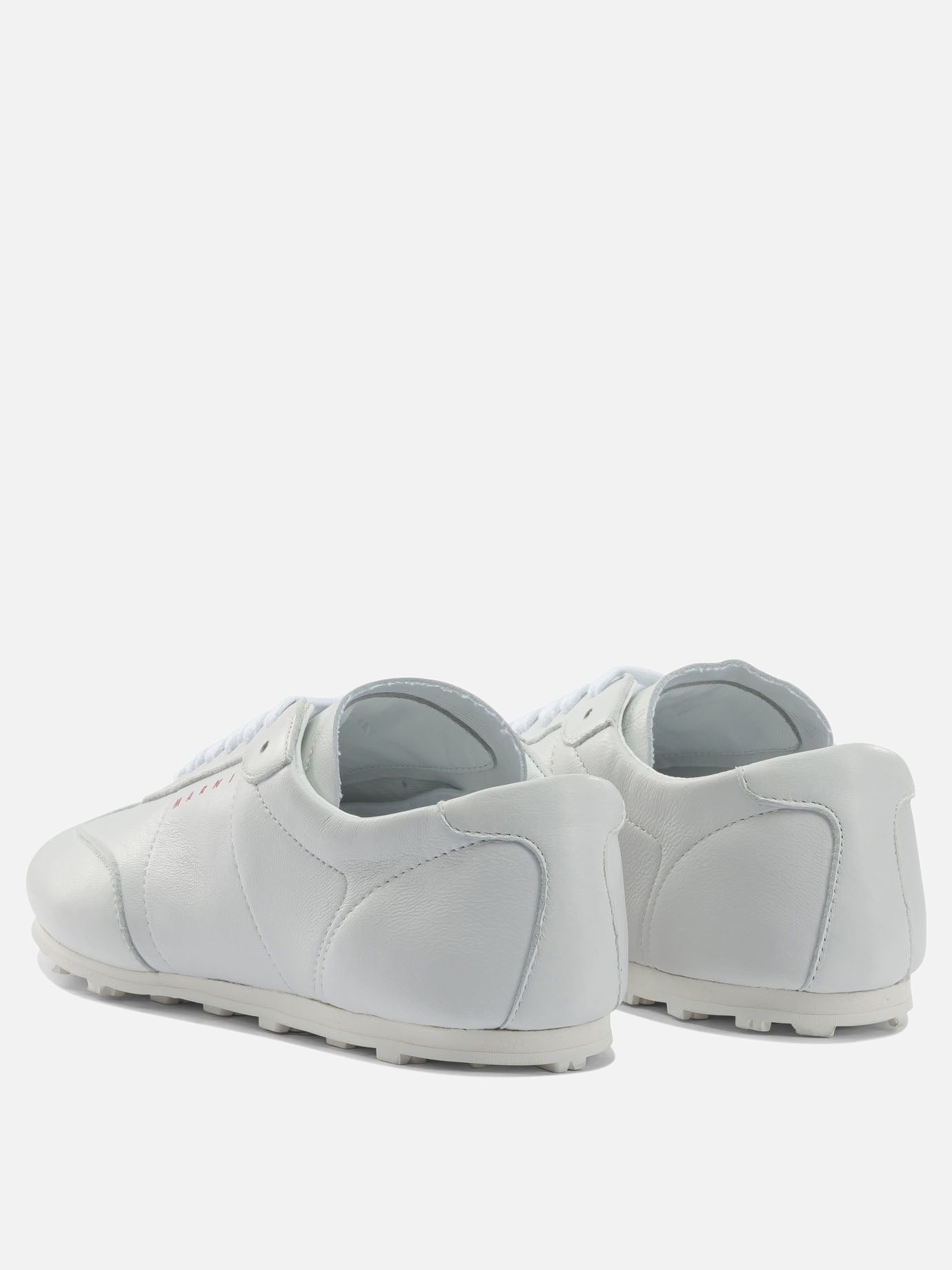 Sneaker basse 100% leather - 100% rubber  Bianco - Marni Donna | PDP | VIETTI Online Store | thumbnail_4
