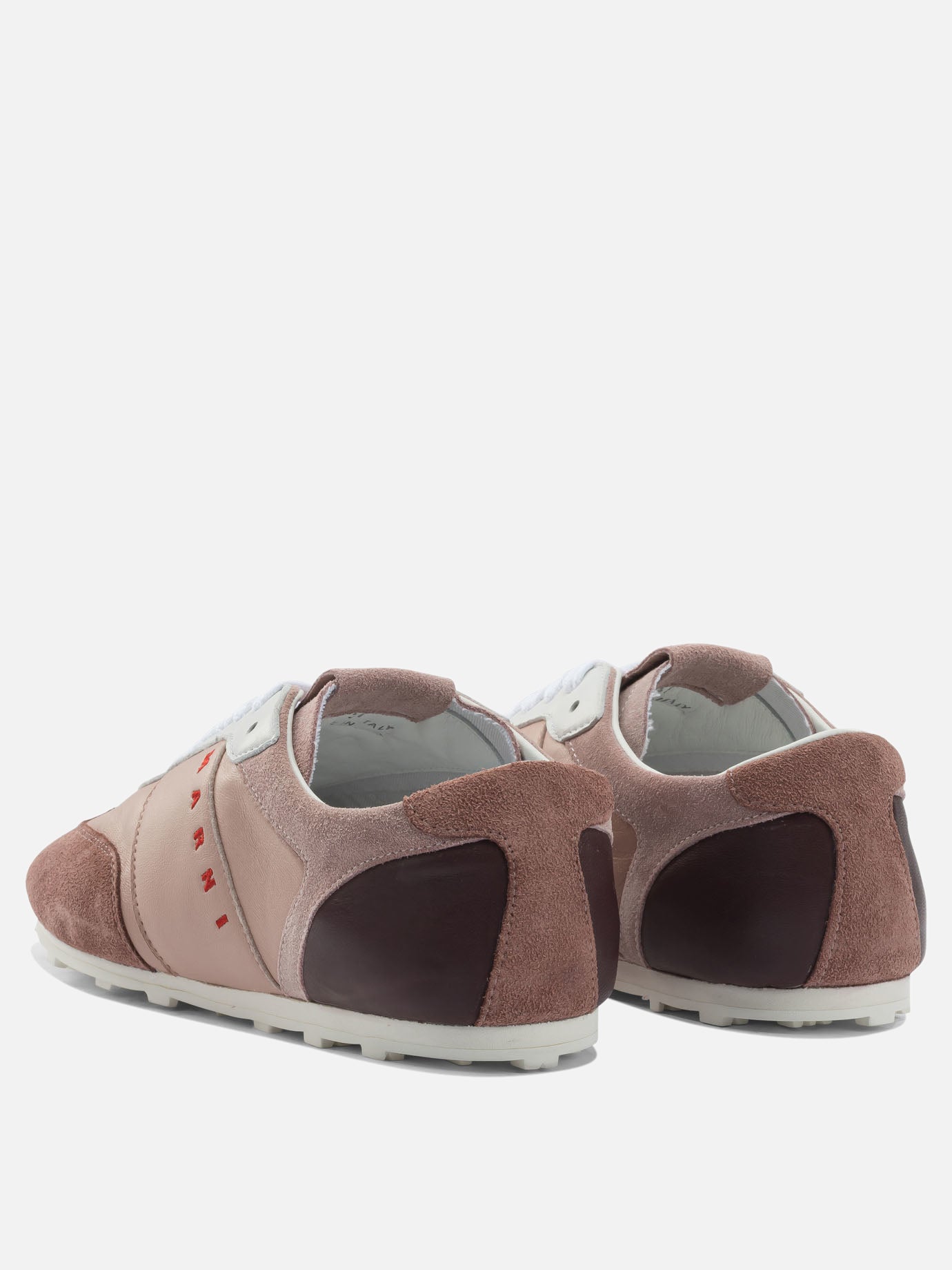 Sneaker basse 100% ovine leather - 100% rubber  Rosa - Marni Donna | PDP | VIETTI Online Store | Zoom-Modal_4

