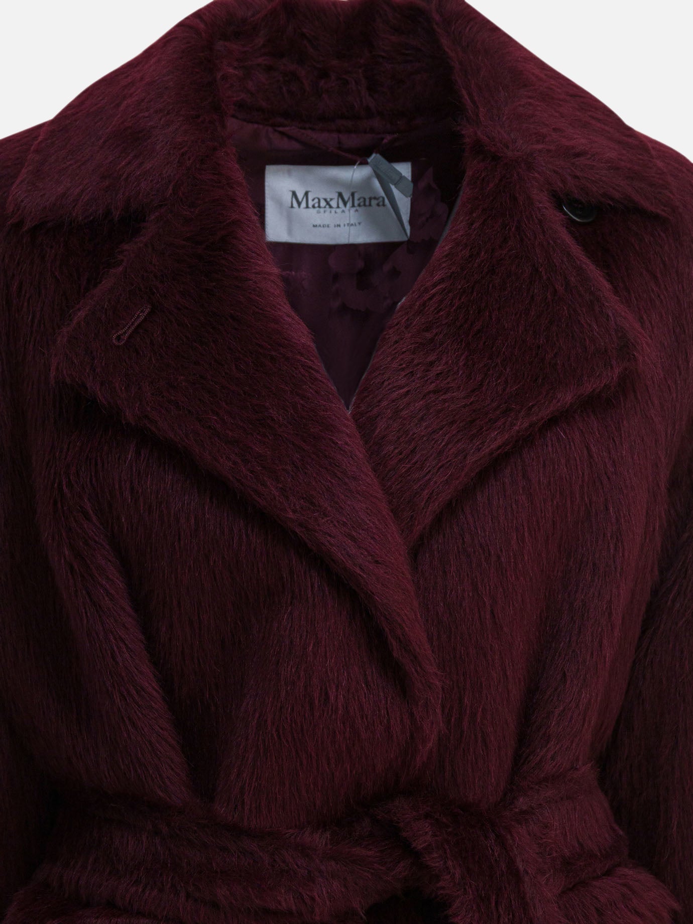 Cappotti lunghi Solid colour  Bordeaux - Max Mara Donna | PDP | VIETTI Online Store | Zoom-Modal_3
