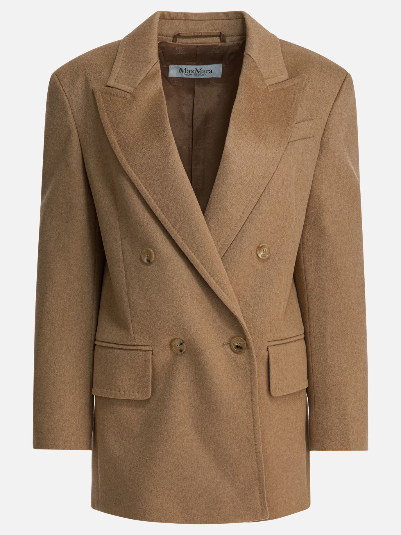 Blazers Solid colour  Brown - Max Mara Women | PDP | VIETTI Online Store | thumbnail