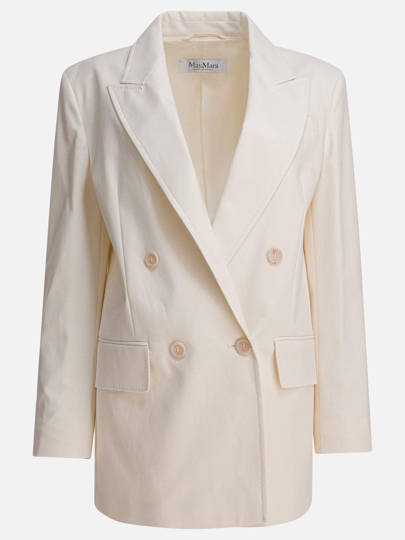Blazers Solid colour  White - Max Mara Women | PDP | VIETTI Online Store | thumbnail