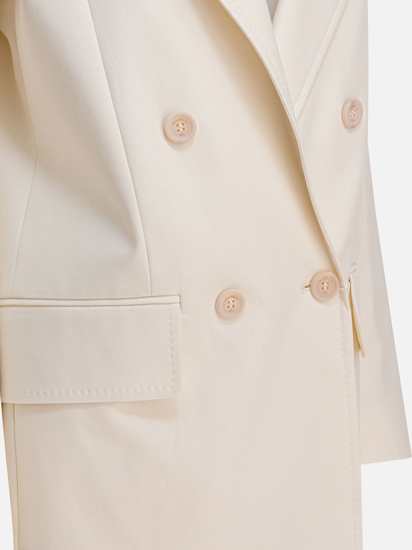 Blazers Solid colour  White - Max Mara Women | PDP | VIETTI Online Store | Zoom-Modal_4
