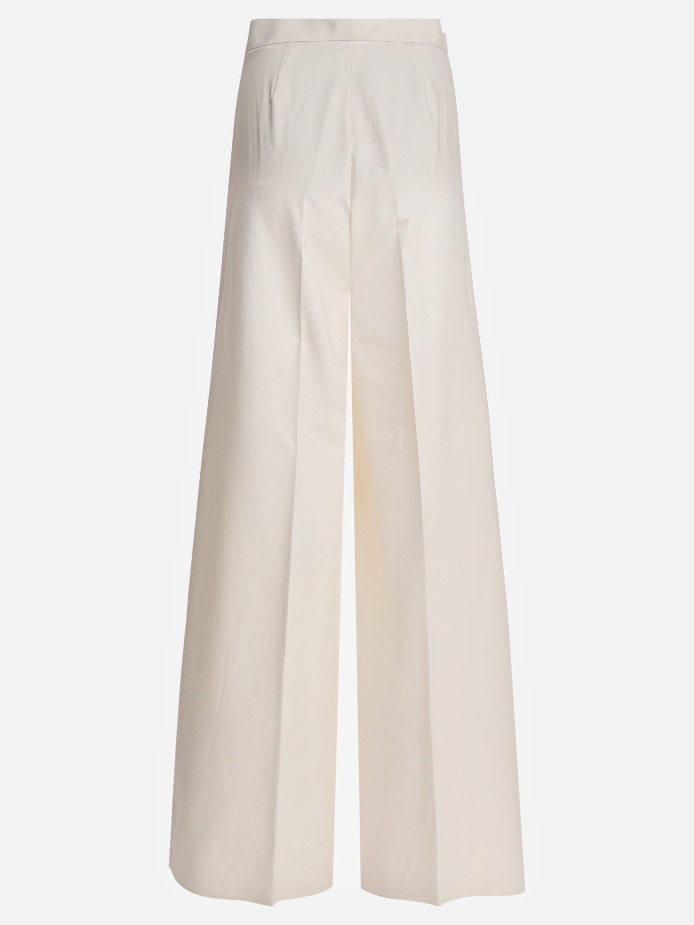 Pantaloni casual Solid colour  Bianco - Max Mara Donna | PDP | VIETTI Online Store | Zoom-Modal_2
