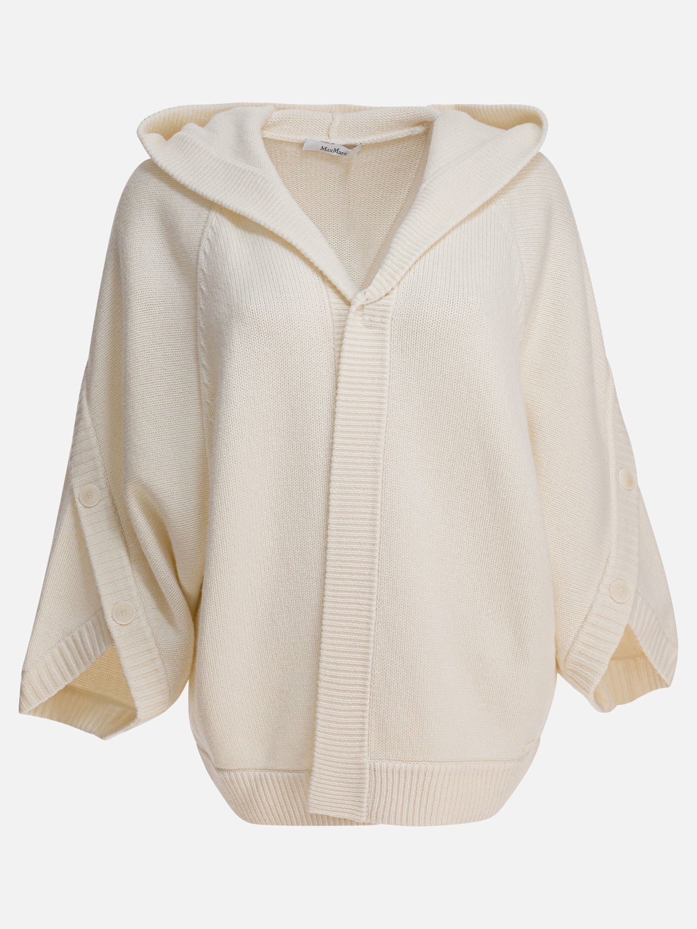 Cardigan Solid colour  Bianco - Max Mara Donna | PDP | VIETTI Online Store | thumbnail