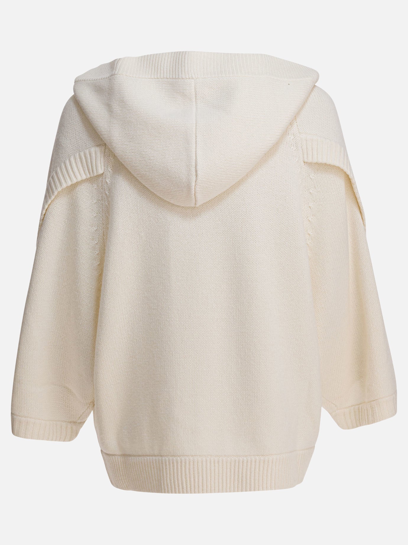 Cardigan Solid colour  Bianco - Max Mara Donna | PDP | VIETTI Online Store | thumbnail_2