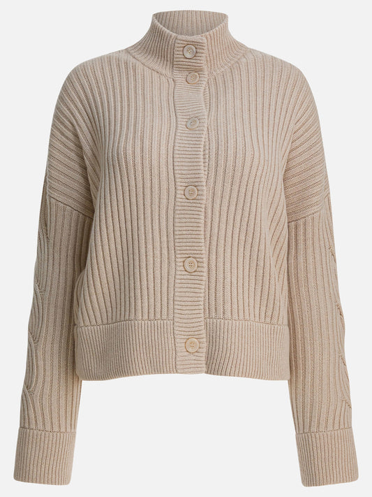 Cardigans Solid colour  Beige - Max Mara Women | PLP | VIETTI Online Store 
