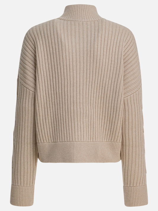 Cardigans Solid colour  Beige - Max Mara Women | PLP | VIETTI Online Store | 2
