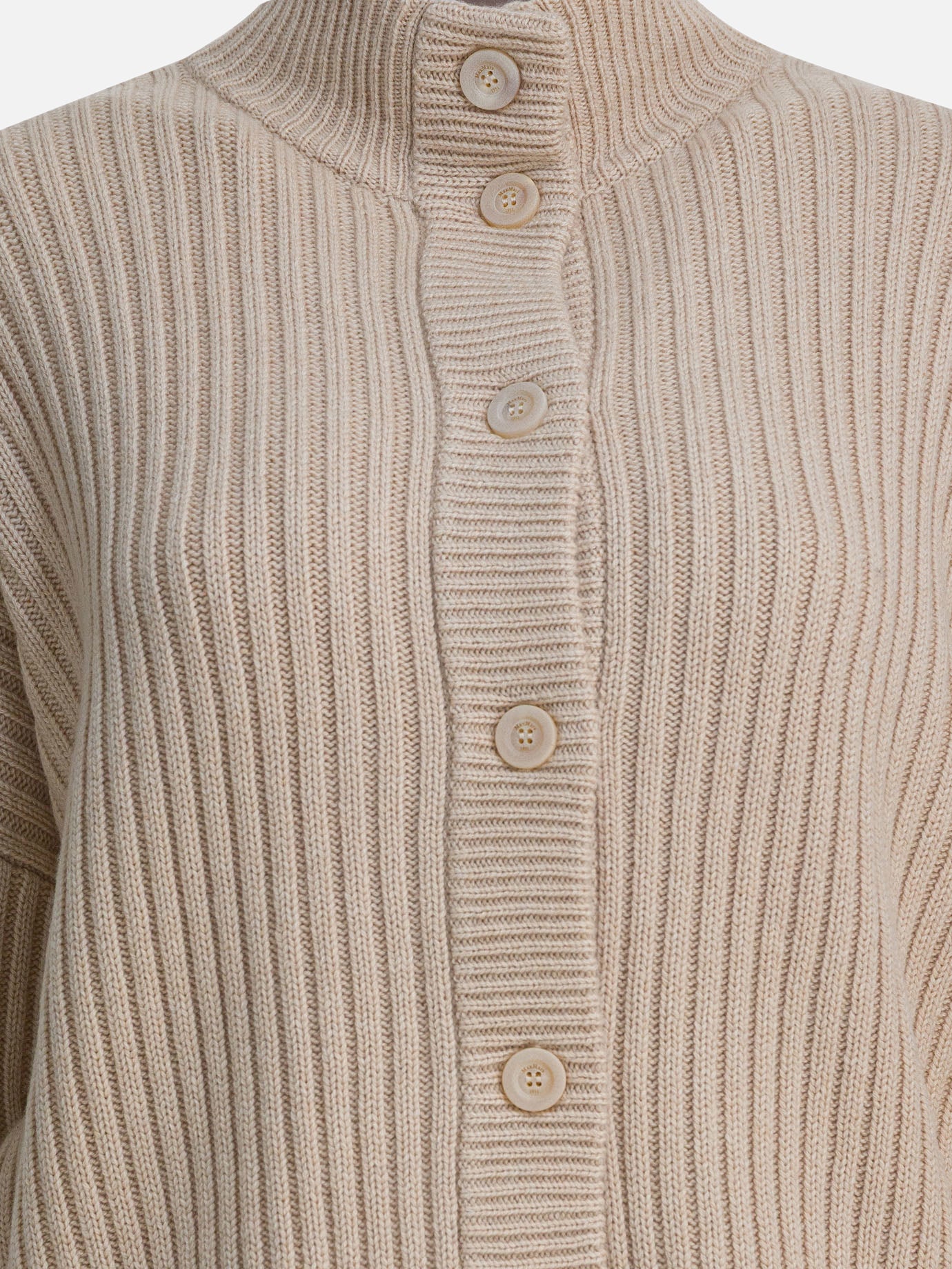 Cardigans Solid colour  Beige - Max Mara Women | PDP | VIETTI Online Store | Zoom-Modal_3
