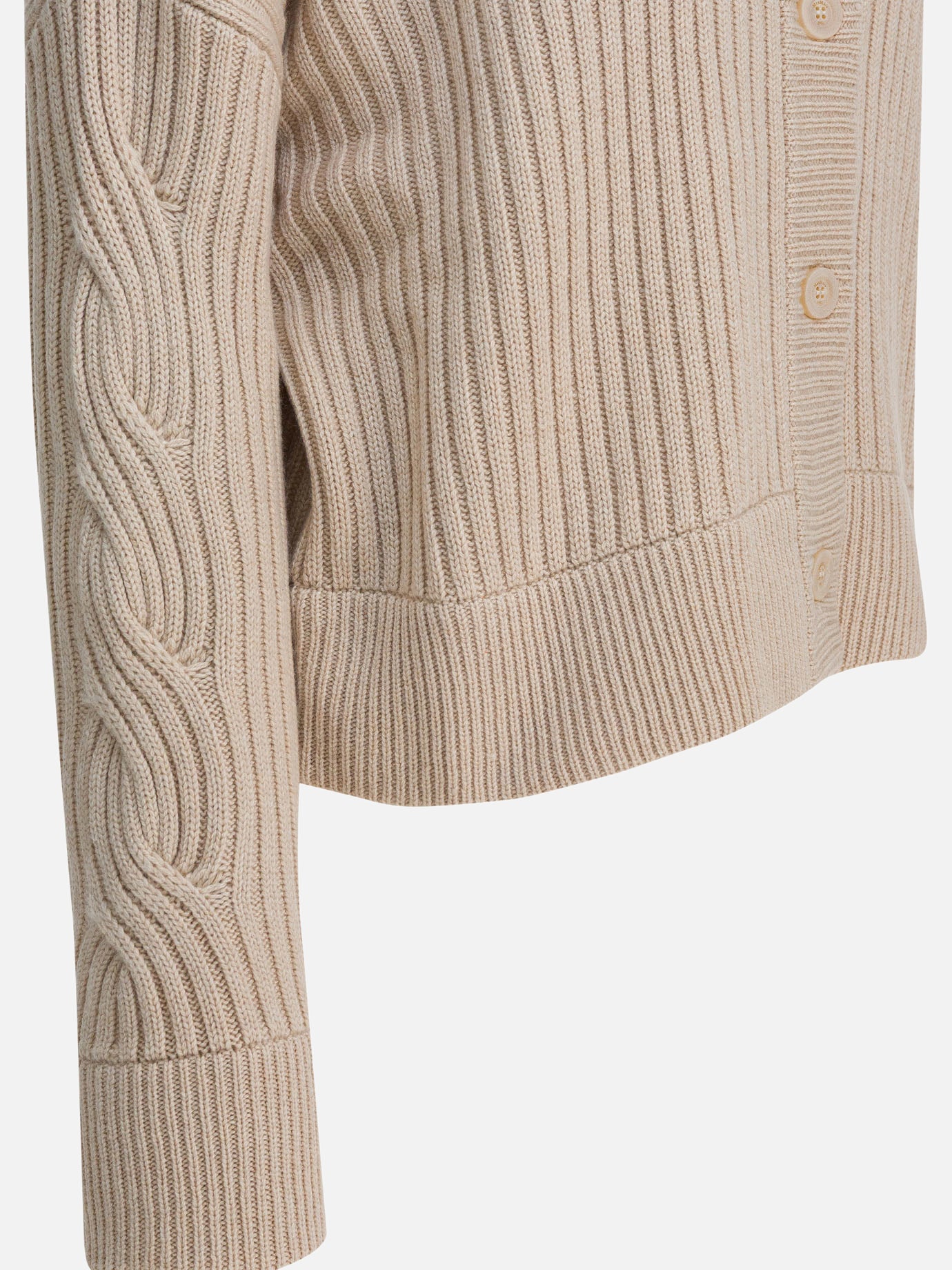 Cardigans Solid colour  Beige - Max Mara Women | PDP | VIETTI Online Store | Zoom-Modal_4
