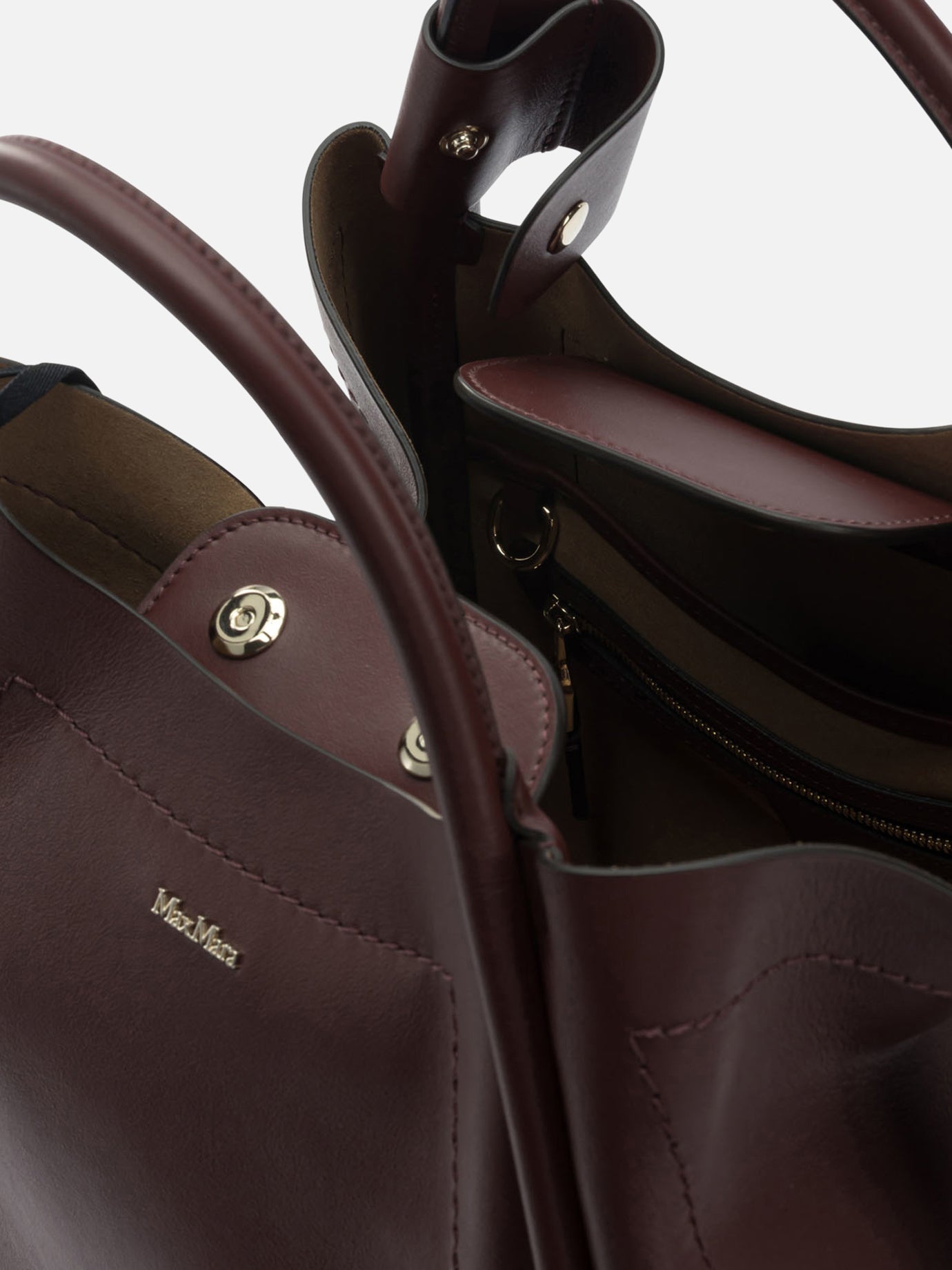 Borse medie 100% cow leather  Bordeaux - Max Mara Donna | PDP | VIETTI Online Store | thumbnail_5