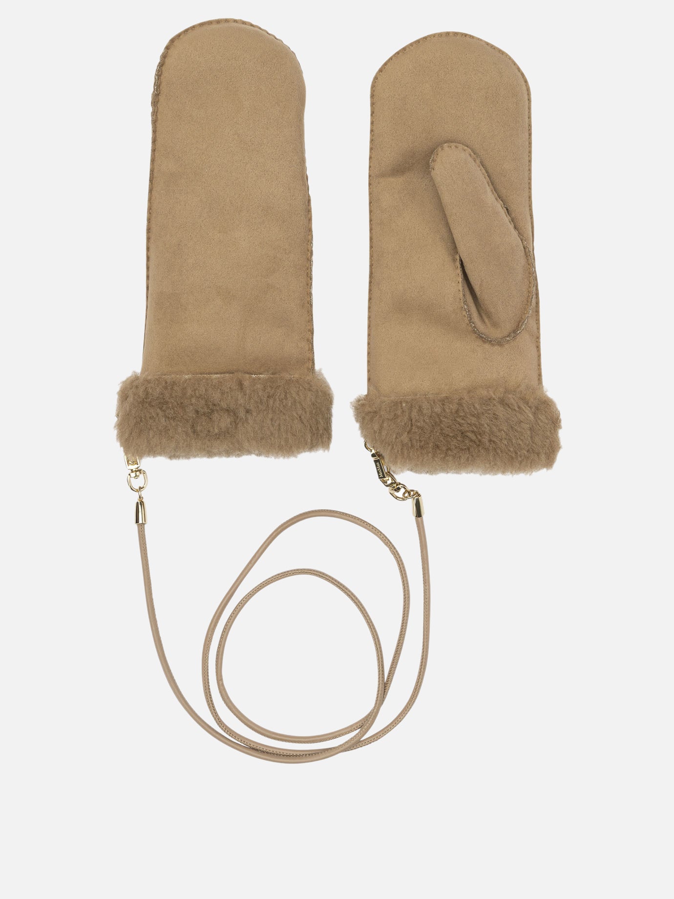 Casual gloves 2524566092  Brown - Max Mara Women | PDP | VIETTI Online Store | thumbnail