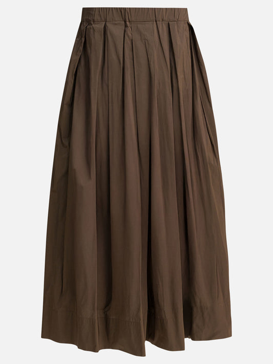 Long skirts Solid colour  Brown - Max Mara S Women | PLP | VIETTI Online Store 
