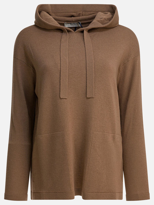 Felpe con cappuccio Solid colour  Marrone - Max Mara S Donna | VIETTI Online Store 
