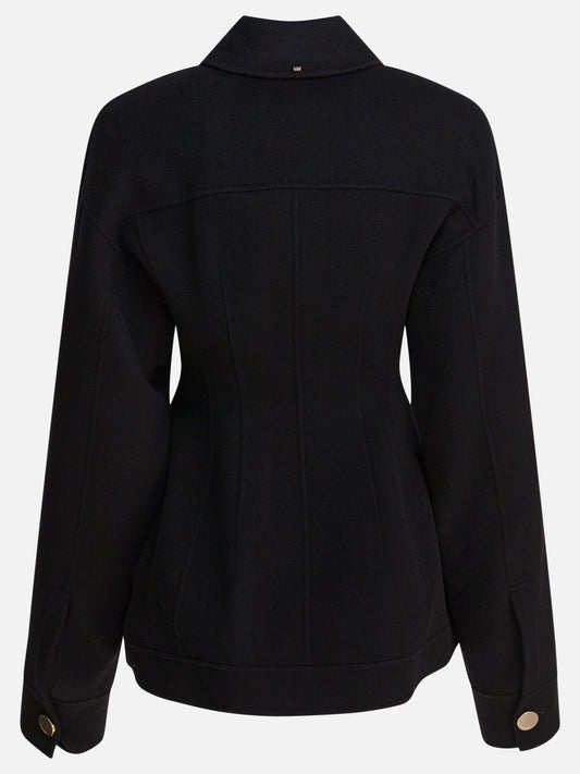 Short coats Solid colour  Black - Max Mara Sportmax Women | PLP | VIETTI Online Store | 2
