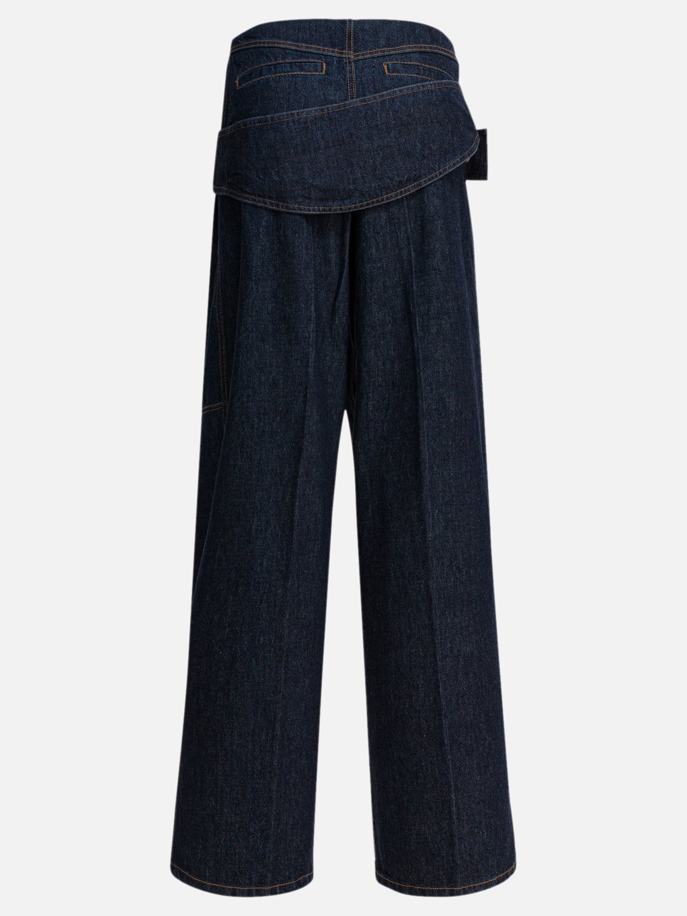 Flared jeans Solid colour  Blue - Max Mara Sportmax Women | PDP | VIETTI Online Store | Zoom-Modal_2
