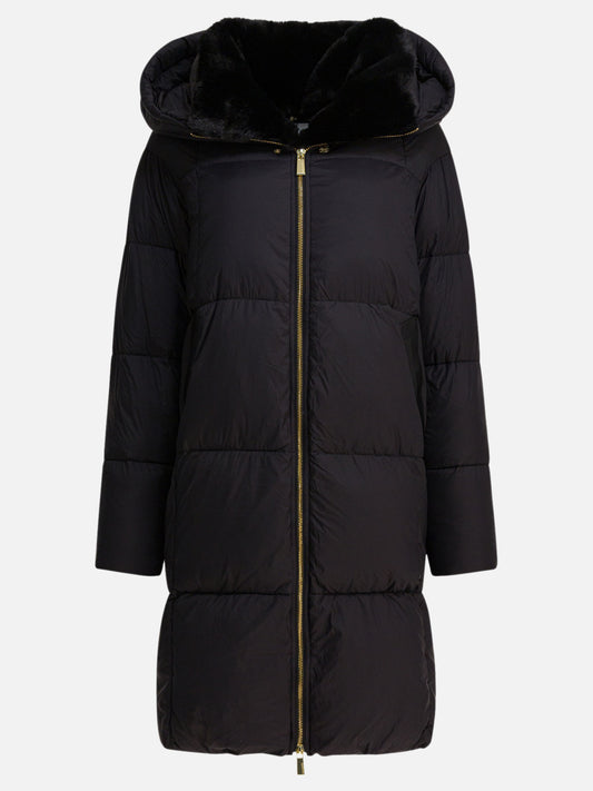 Down coats Solid colour  Black - Max&Moi Women | PDP | VIETTI Online Store 
