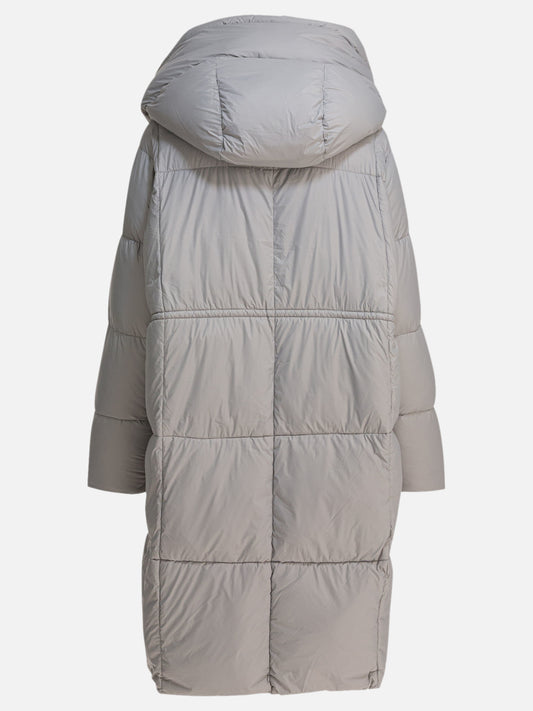 Down coats Solid colour  Grey - Max&Moi Women | PDP | VIETTI Online Store | 2
