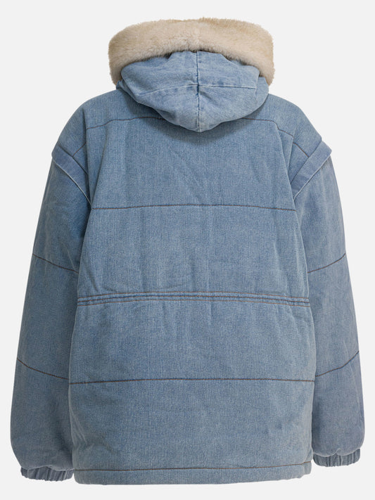 Down jackets Denim  Light blue - Max&Moi Women | PLP | VIETTI Online Store | 2
