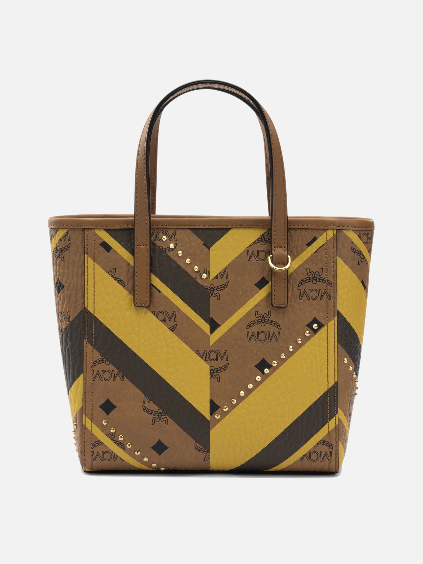 Borse mini 60% polyurethane 30% polyester 10% cotton  Marrone - Mcm Donna | PDP | VIETTI Online Store | thumbnail