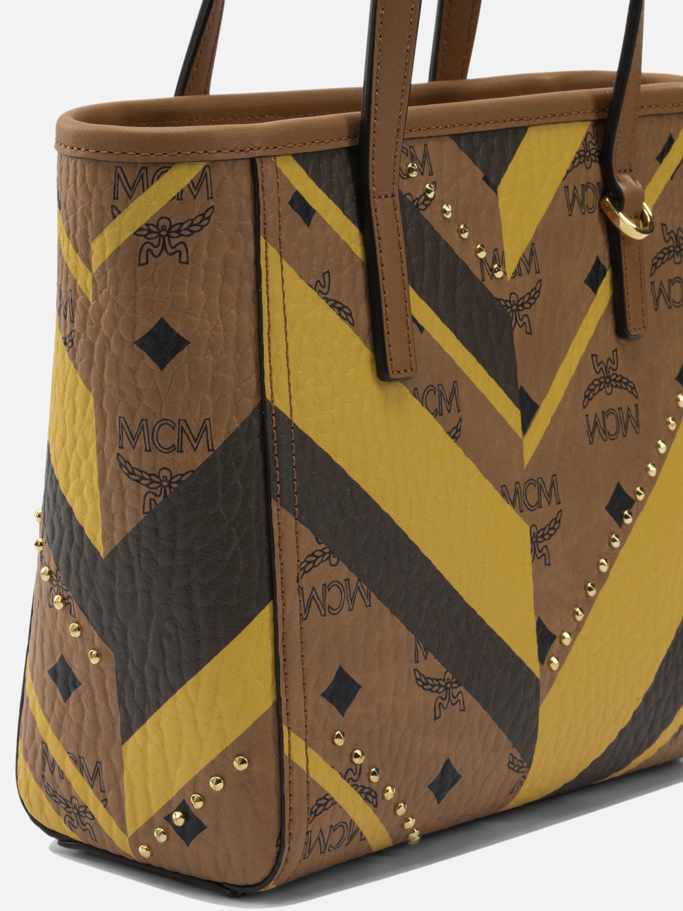 Borse mini 60% polyurethane 30% polyester 10% cotton  Marrone - Mcm Donna | PDP | VIETTI Online Store | Zoom-Modal_4
