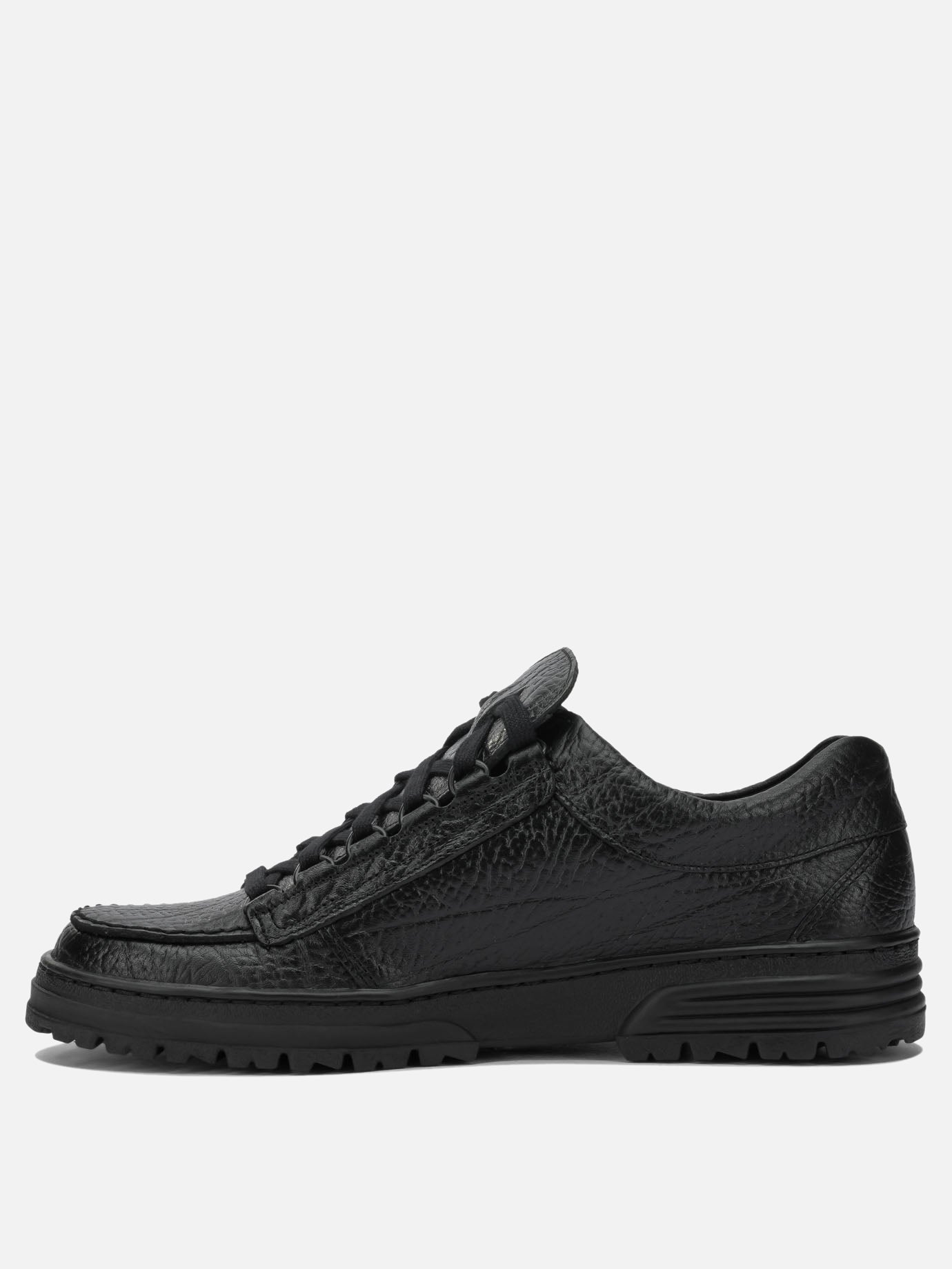 Low top sneakers 100% leather - 100% fabric - 100% rubber  Black - Mephisto Men | PDP | VIETTI Online Store | thumbnail_3