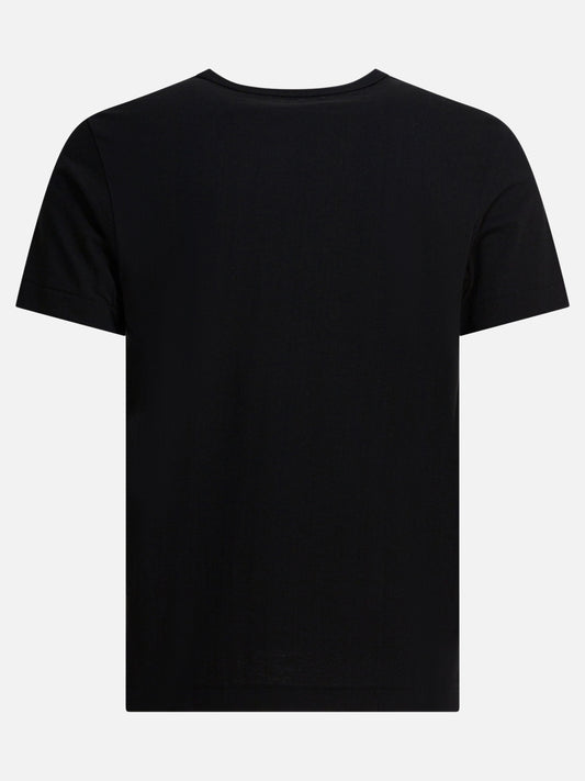 T-shirt girocollo Solid colour  Nero - Merz b. Schwanen Uomo | PDP | VIETTI Online Store | 2
