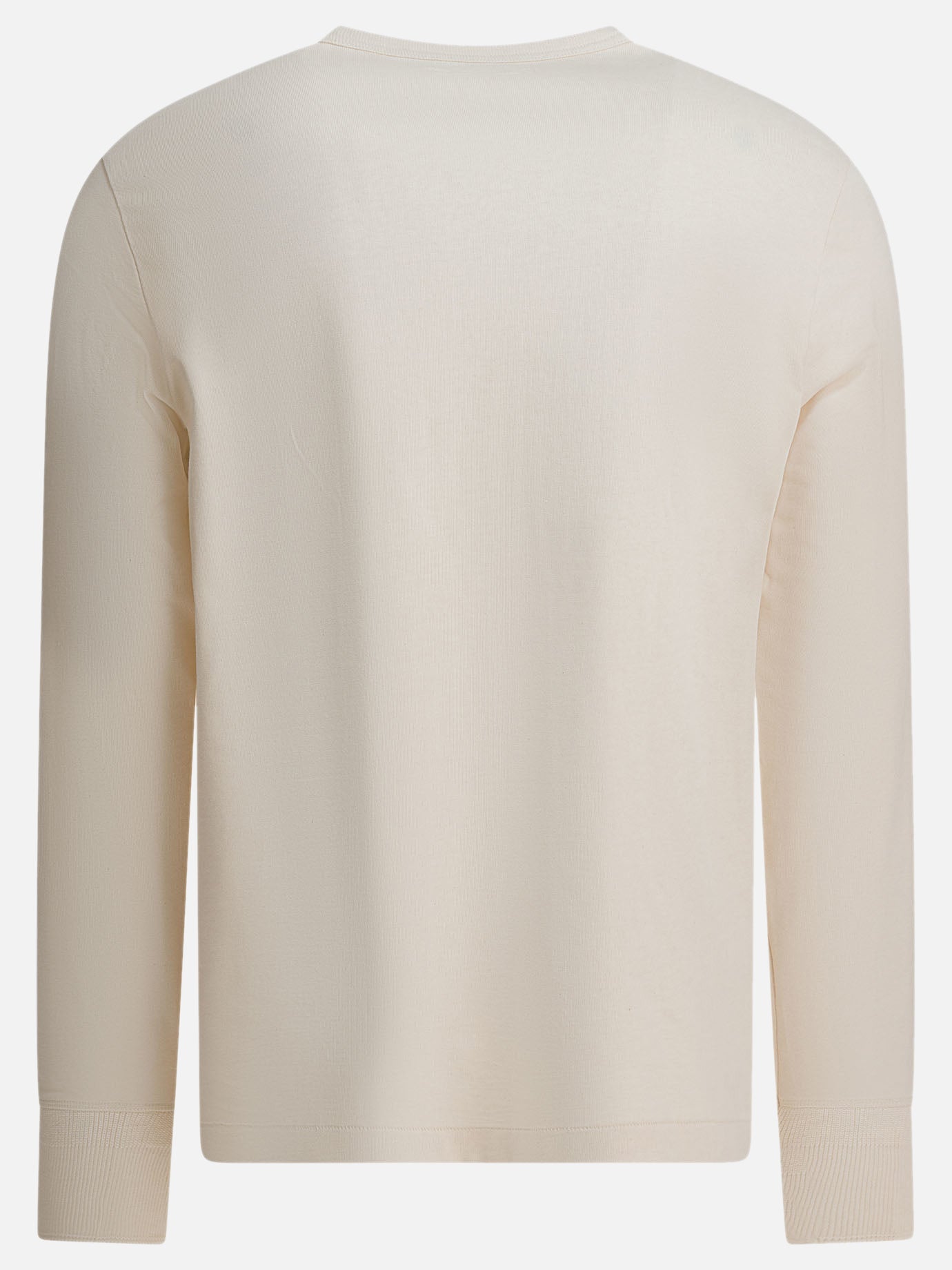 Henley t-shirts Solid colour  White - Merz b. Schwanen Men | PDP | VIETTI Online Store | thumbnail_2