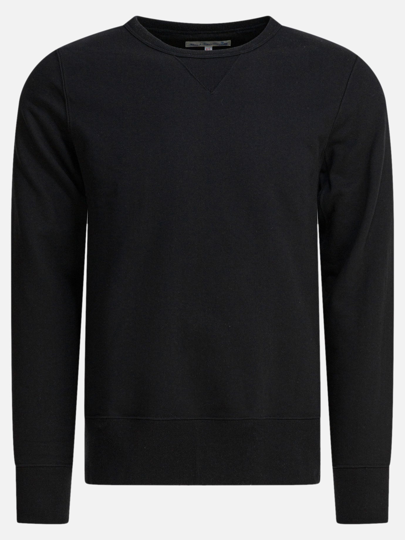 Crewnecks Solid colour  Black - Merz b. Schwanen Men | PDP | VIETTI Online Store | Zoom-Modal
