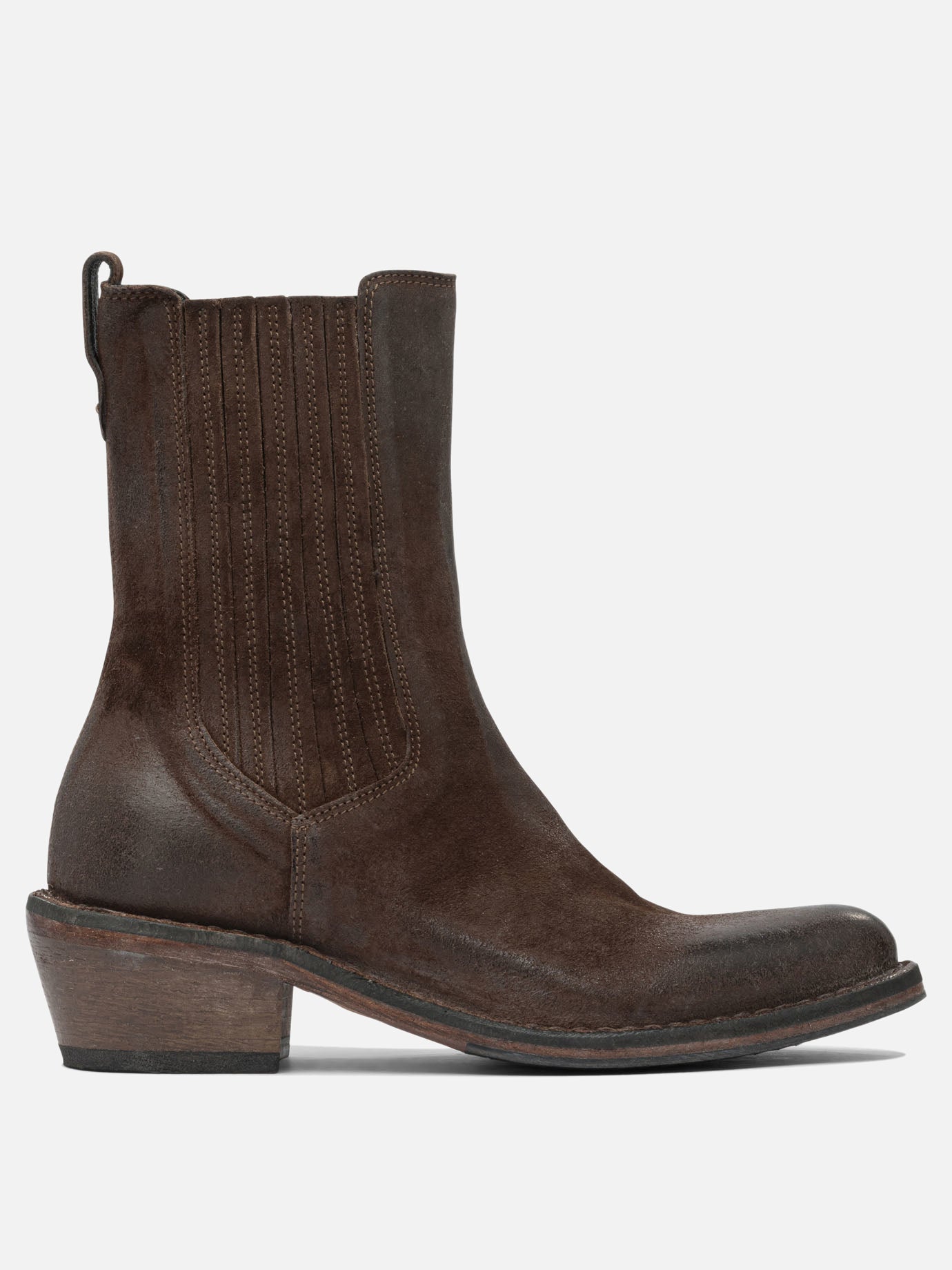 Cowboy 100% leather - 80% rubber 20% leather  Brown - Moma Women | PDP | VIETTI Online Store | thumbnail