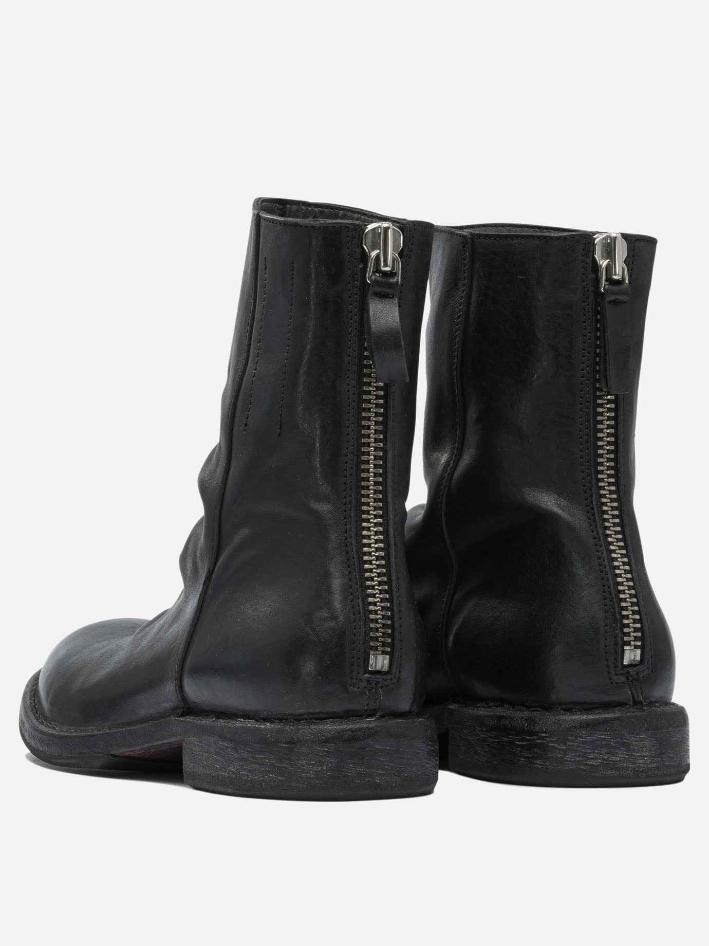 Zipped boots 100% leather - 80% rubber 20% leather  Black - Moma Women | PDP | VIETTI Online Store | Zoom-Modal_4
