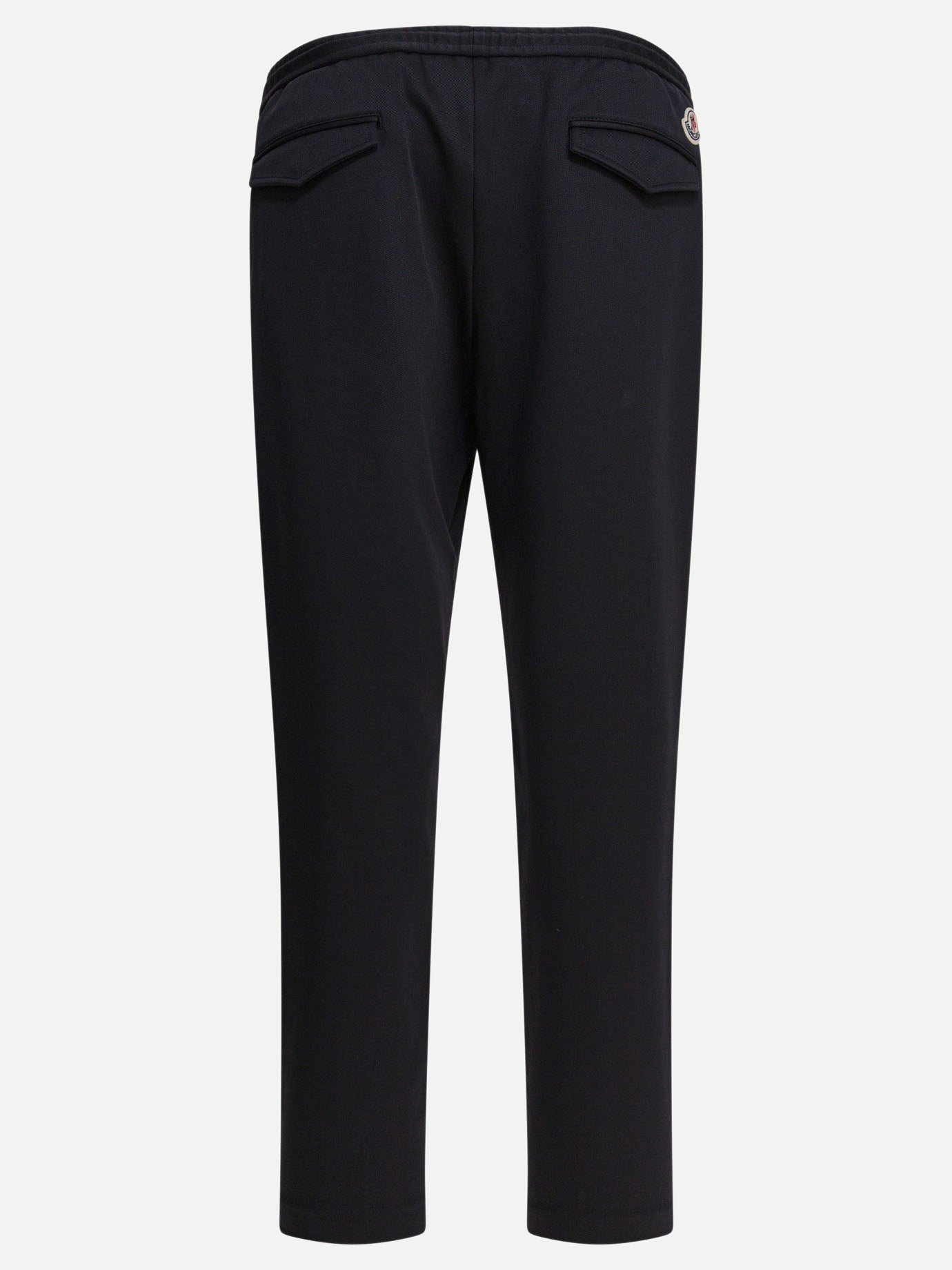 Sport trousers Solid colour  Black - Moncler Men | PDP | VIETTI Online Store | thumbnail_2