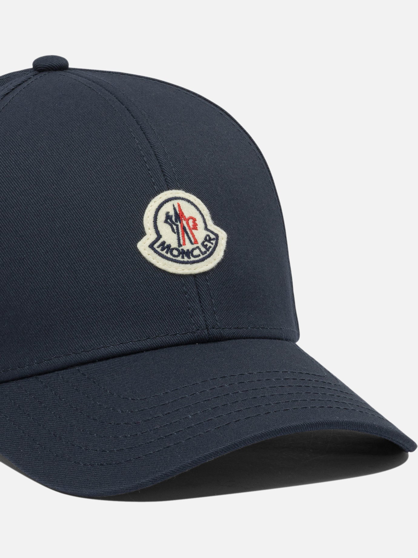 Baseball caps 100%cotton  Blue - Moncler Men | PDP | VIETTI Online Store | thumbnail_4
