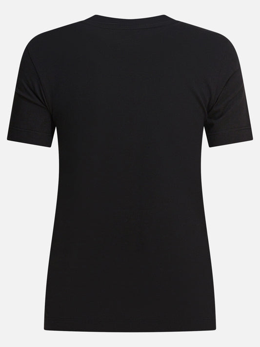 T-shirt girocollo Logo  Nero - Moncler Donna | PLP | VIETTI Online Store | 2
