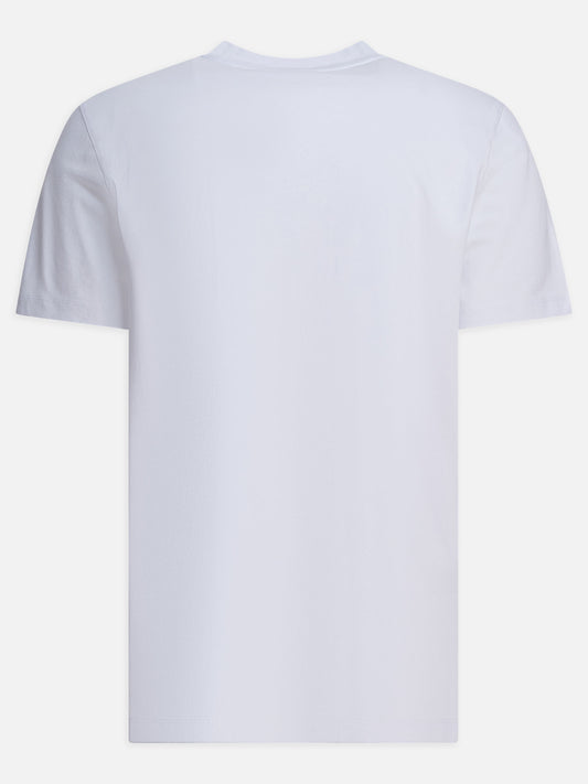 Crewneck t-shirts Logo  White - Moncler Men | PLP | VIETTI Online Store | 2
